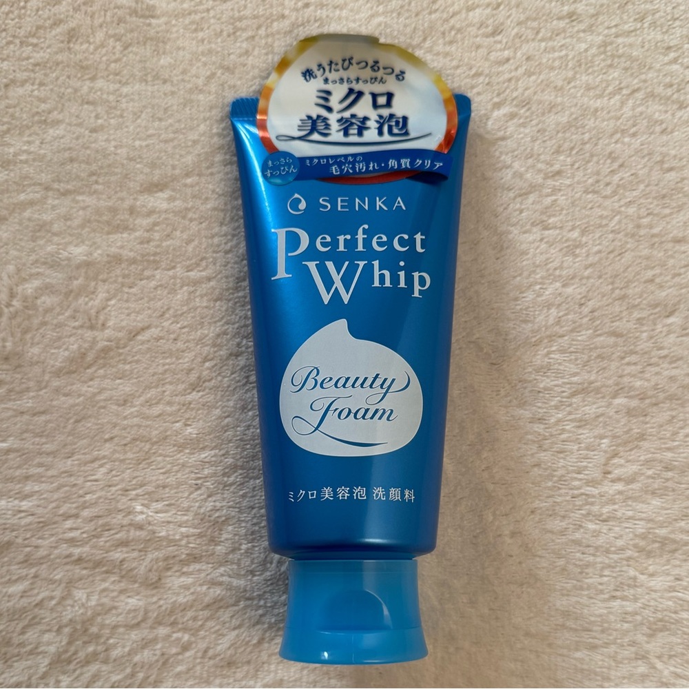 NEW Japanese Skincare Shiseido Senka Perfect Whip Beauty Foam (cleanser) 120 gm